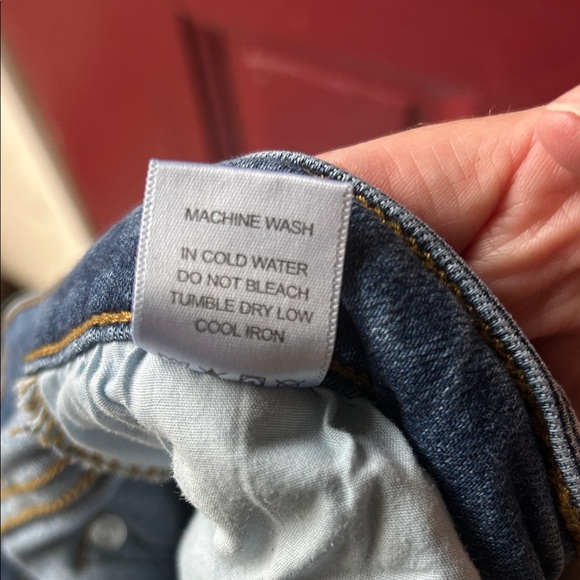 Judy Blue Women's Ripped Jean Shorts - Classic Blue - Picture 7 of 10